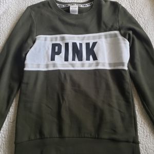 Green sweatshirt